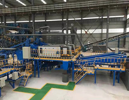 PET Flakes Specialized Eddy Current Separator Removes Aluminum Dust & Cap Rings 2-12mm Material Size 500kg/h Capacity