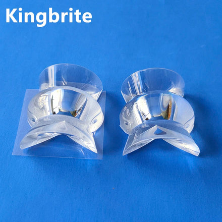 33mm Linear Focus Beam PMMA Lens 10X120 Degree LED Window Sill Wall Washer Light IP67 Rated 5-Year Warranty Double Concave OEM
