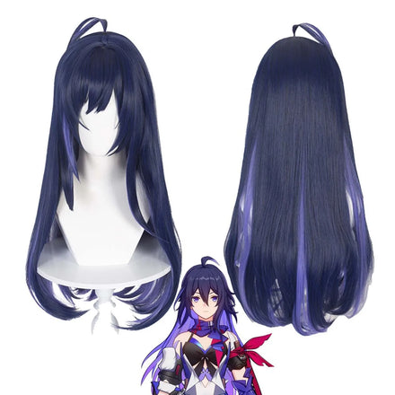 Game Honkai Star Rail Seele Cosplay Long Straight Wig for Party GAHC-008