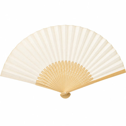 21cm Flat Bamboo Hand Fan Love Style Customized Carved Folding Craft Eco-Friendly Wedding Decoration Wholesale