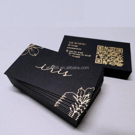 2025 Personalized Print Unique Business Cards Custom Luxury Thank You Cards for Small Business Create Own Design Cards Free