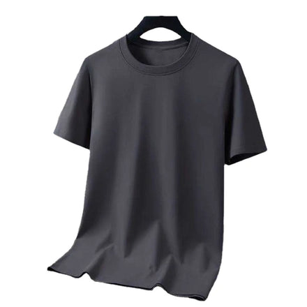 OEM Custom Logo Embroidery Print Summer Men's Short-sleeved T-shirts Men's Loose T-shirt Bottoming Shirt Tops
