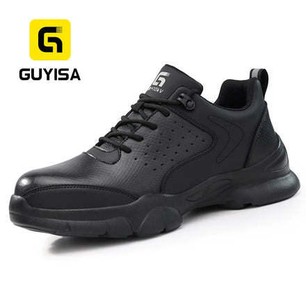 GUYISA New Style Insulation 10KV Microfiber Upper Standard Rubber and Plastic Safety Shoes for Men