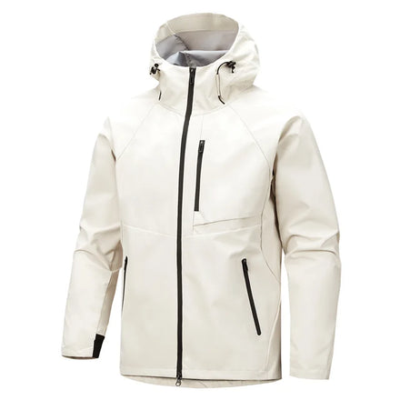OEM custom logo embroidery printed design Men's and Women's Spring Outdoor Waterproof Casual Thin Jacket Men's hooded jacket