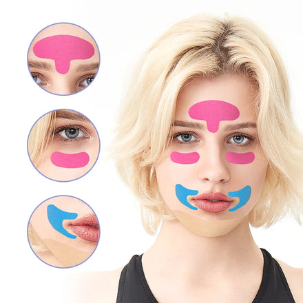 Comfortable Effective Face Lift Tape Face Tape Facial Myofascial Lift Tape for Skin