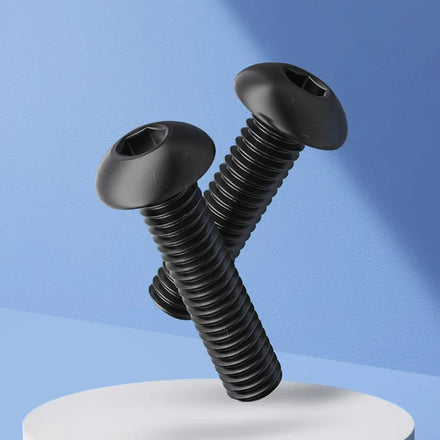Hot Sale ISO7380 Pan Head Hex Socket Button High Demand M1.6*3/4/5/6/8/10 Carbon Steel Allen Screws ISO7380 Standard Inch