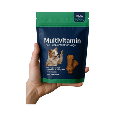 Dog Multivitamin Soft Chews Daily Nutrition Supplement for Immunity Skin & Coat Health Energy Support Treats OEM Bulk Wholes