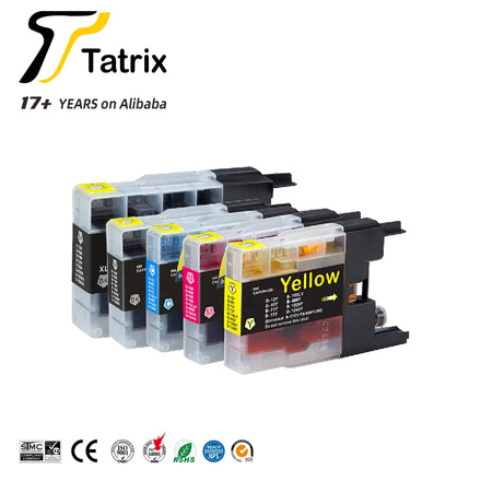 Tatrix brother LC12 LC40 LC71 LC400 LC1220 LC1240 Ink Cartridge For MFCJ6910CDW J6710CDW J5910CDW J825N J955DN