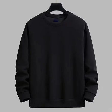 Oem customized 2025 spring new heavy weight solid color cap less hoodie for men loose fit versatile fitted jacket trendy