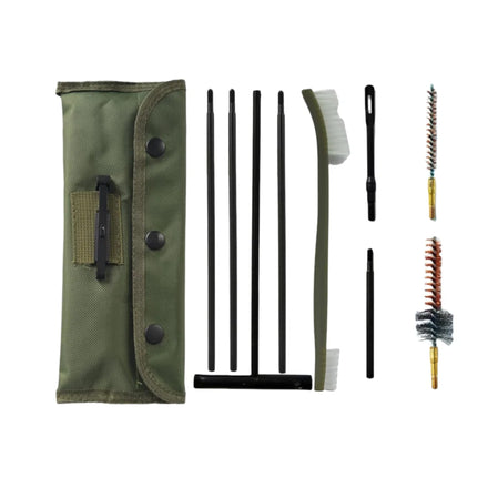 Professional Gun Cleaning Kit Multi-Caliber Rifle Pistol Shotgun Maintenance Tool Set with Storage Bag for Hunting Shooting