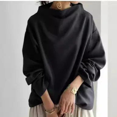 2026 European American Fashion New Style Independent Station Cross-Border Hot-Selling Loose Collarless Casual Autumn Front