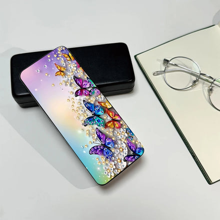 Diamond Art Glasses Box Diamond Painting Glasses Box Decoration Set Sunglasses Storage Box