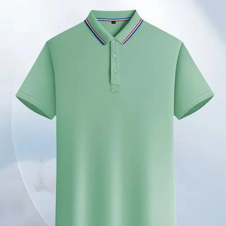 Oem customized work clothes custom polo shirts printed logo pure cotton work clothes short sleeved t shirts