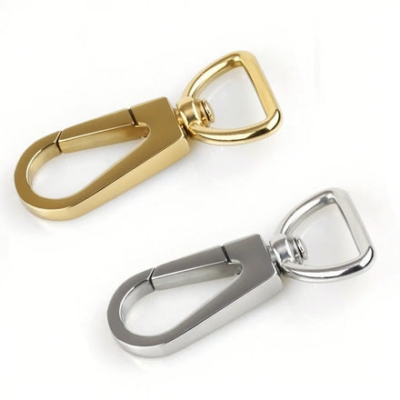 High End Stainless Steel Swivel Snap Hooks Manufacture Thick Key Chain Connect Clasp Luggage Pet Collar Rotate Holder Hook