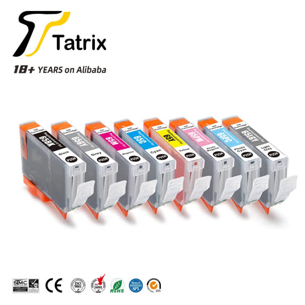 Tatrix canon CLI65 cli65 CLI-65 Compatible Color Ink Cartridge for PIXMA Pro 200 PRO-200S