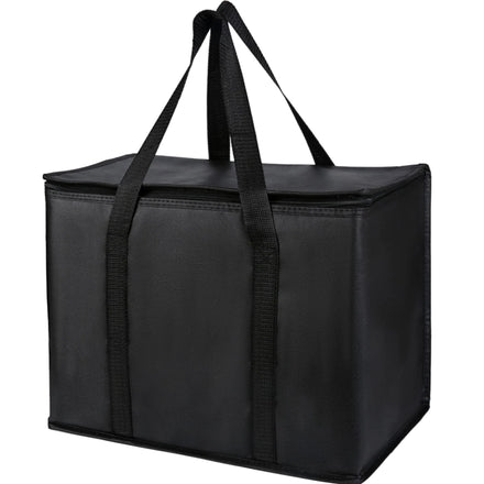 Large Capacity 20L Insulated PP Food Bags with Zipper Closure Commercial Cooler Pizza Bags Reusable for Catering Parties