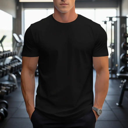 OEM Customized Logo Design summer new fashion casual versatile round neck printed Cross-border short-sleeved T-shirts