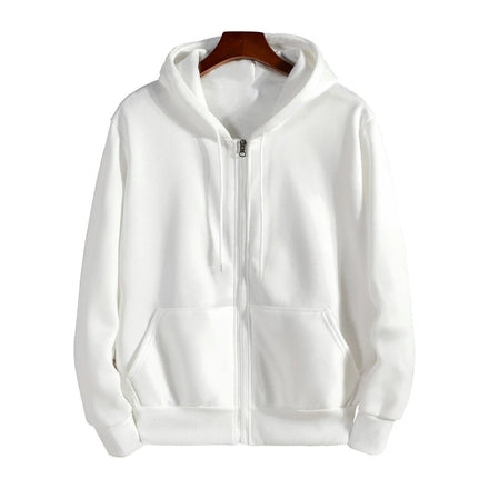 OEM Customized Logo Design men and women casual sports drop shoulder tops loose large size zipper sports hooded sweatshirt