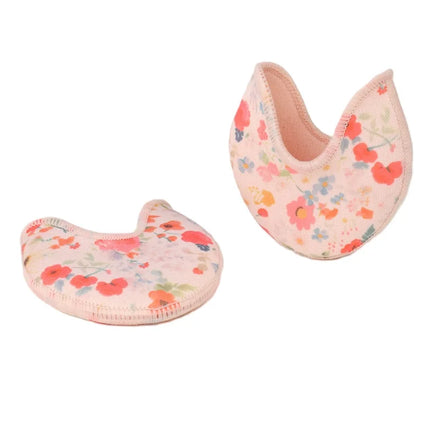 Ouch Pouch Soft Breathable Printed Floral Toe Pad Toe Protectors
