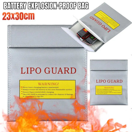 YHX OEM Lipo Fireproof Explosionproof Lipo Battery Safe Bag