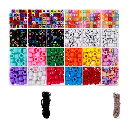 Polymer Clay Beads for DIY Jewelry Making Kit Heishi Beads Bracelets Supplies for Bracelets Making