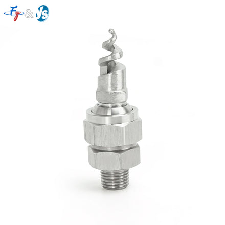 Adjustable Swivel Joint with Spiral Jet Cooling Nozzle 1/8\1/4\ Stainless Steel Universal Nozzle Connector New Condition