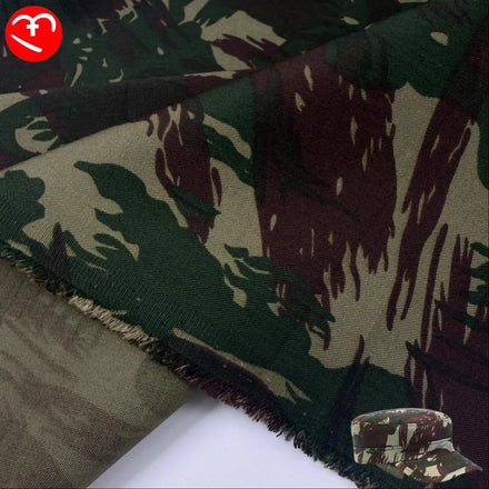300D 600D 900D 100% Polyester Fabric Brazil Lizard Camo PU Coated WR Waterproof Fabric for Tactical Backpack Luggage Garments