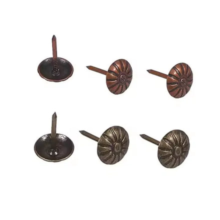 China Factory Price Metal Wrought Iron Flower Furniture Decorative Nails Sofa Decorative Nails Furniture Decorative Nails