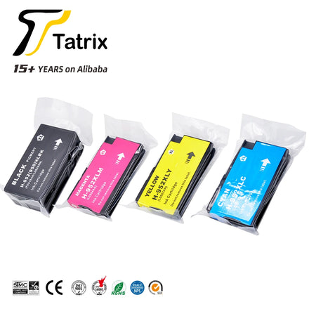 Tatrix 956 956XL 952 952XL Premium Color Compatible Ink Cartridge for HP OfficeJet Pro 8715 8720 Printer