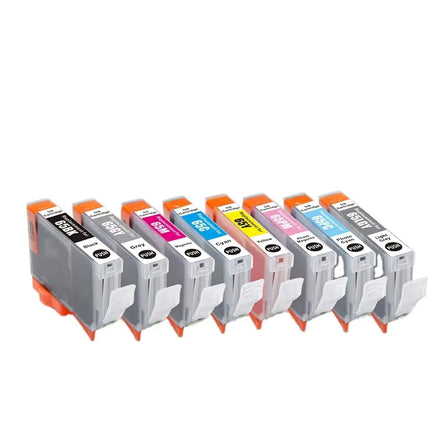 Tatrix 80 Pieces Per Box CLI65 CLI 65 CLI-65 Premium Compatible Color Inkjet Ink Cartridge for Canon PIXMA Pro 200 Printer