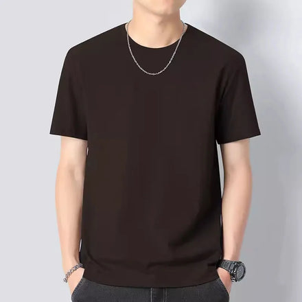 Oem customized short sleeved mens tshirt summer half sleeved mens tshirt top clothes