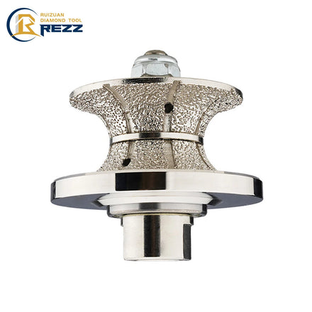 REZZ RUIZUAN B20 F20 Angle Grinder Diamond Metal Edge Grinding Wheel Vacuum Brazed Diamond Grinding Wheel for Deburring