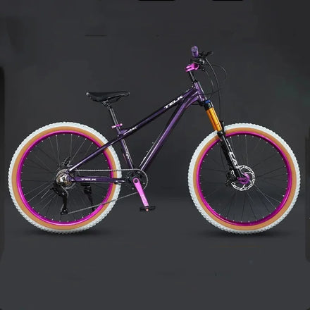 26 Inch Aluminum Alloy Slope Bike Disc Brake 8 9 Speed Mountain Bicycle Bike For Men