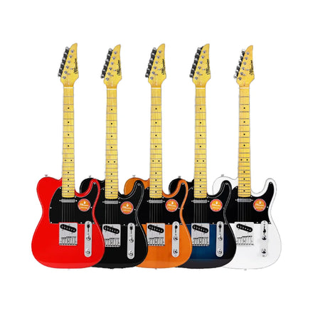 Bullfighter MS-110 6-String Steel Strings Basswood Body Maple Neck Beginner-Friendly TL Model Electric Guitar