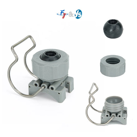 26988 Adjustable Ball Clip Eyelet Nozzles Adjustable Ball Clip Eyelet Nozzle Single Clamp Clip-eyelet Spray Nozzle