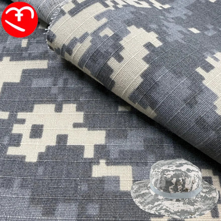 Stock ACU Camouflage Printed Fabric Nylon Cotton Plaid NYCO Waterproof Ripstop Infrared-Proof Fabric for Tactical Outdoor