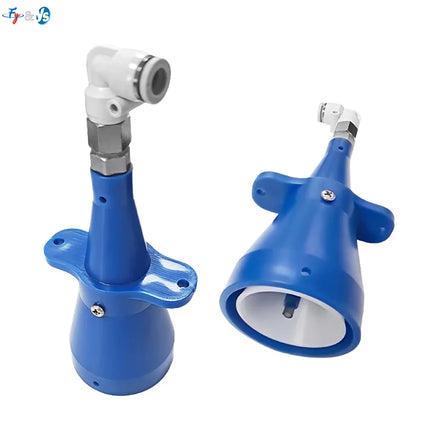 Plastic Safety Nozzle High Pressure Variable Flow Fruit Drying Sewer ABS Rotating air Knife Nozzle Jet Nozzle Factory