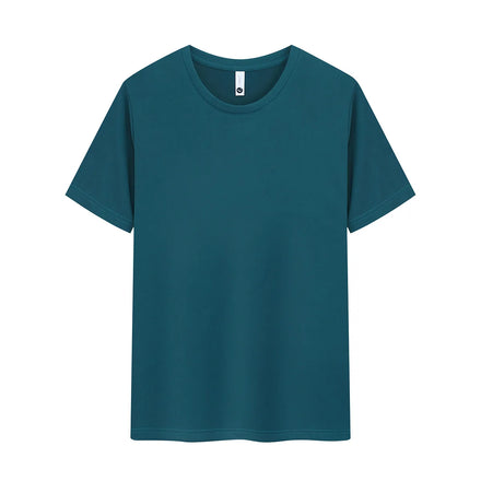 Oem customized cool T-shirt with logo waterproof and stain-resistant round neck short-sleeved