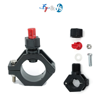 Split Hole Clip Wide Angle Fan Clip Nozzle Clamp Fan Nozzle Clip-on Wide-angle Fan Nozzle for Cleaning/dust Reduction