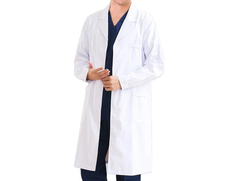 Oem Customized logo Design men and women dental plastic surgery hospital short-sleeved work clothes white coat doctor uniform