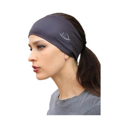 Equestrian Headbands for Horseback Riding and Biking Moisture-Wicking Hair Protection Under Helmets Secure Ear Buds