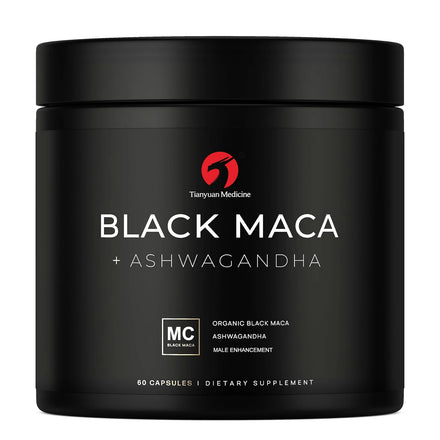 OEM Premium Ashwagandha Maca Root Capsules for Adult Stress Relief Energy Enhancement Mood Support-60 Capsules/Bottle Herbal