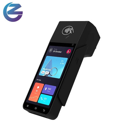 High Speed Handheld Android Payment Terminal with Integrated Barcode Scanner Gps and Secure Card Transaction System