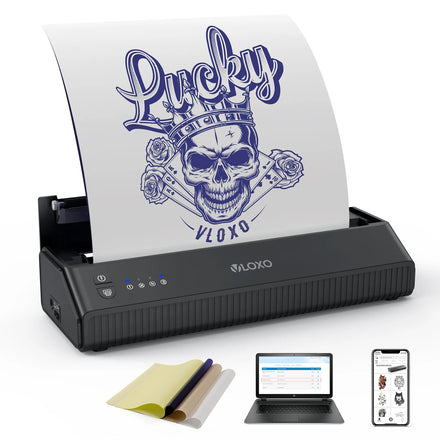 MHT-P8008 Tattoo Transfer Thermal Printer Tattoo Stencil Printer Machine A4 Tattoo Thermal Printer