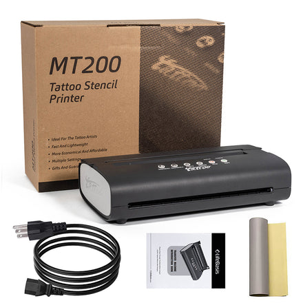 A4 Thermal Printer Tattoo Latest Version Large Battery Professional Tattoo Transfer Machine with 10 Free Pape