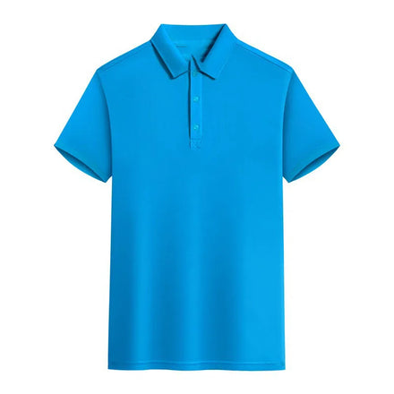 Oem Customized Short-sleeved Lapel Work Clothes Polo Shirts Factory Uniforms Work Clothes Cultural Advertising Custom T-shirts