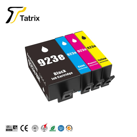 Tatrix HP 923e Compatible Ink Cartridge for OfficeJet 8122 OfficeJet Pro 8120/8120e