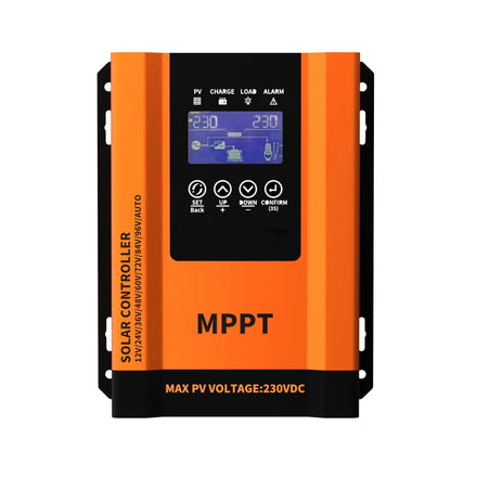 12V 24V 36V 48V MPPT Solar Charge Controller 30A 40A 50A 60A with LCD Display IP21 Protection 97% Efficiency