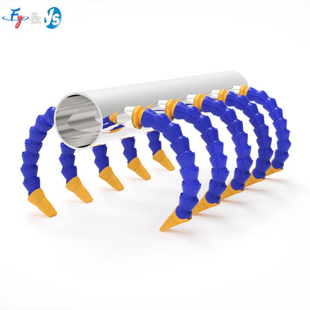 Stainless Steel Spider Hand air Knife for Beverage Blowing Adjustable Universal Hose for High Speed Centrifugal Blower