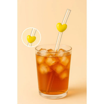 Hand-Blown Borosilicate Glass Straw-Eco-friendly CE Certified Reusable Food-Safe Novelty Custom-made for Gifts & Souvenirs
